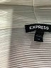 Express 100% Polyester Silver Sleeveless Top Size XS - photo 7