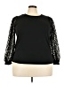Cable & Gauge Black Long Sleeve Top Size 3X - photo 1