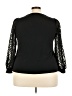 Cable & Gauge Black Long Sleeve Top Size 3X - photo 2