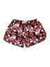 Unbranded 100% Polyester Floral Red Athletic Shorts Size 28 waist (estimated) - photo 2