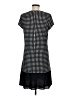MICHAEL Michael Kors Polka Dots Black Casual Dress Size M - photo 2
