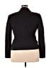 Barry Bricken Houndstooth Black Gray Blazer Size 14 - photo 2