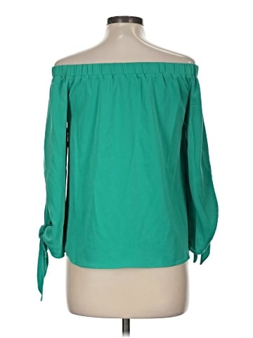 Design Lab Lord & Taylor 3/4 Sleeve Blouse (view 2)
