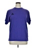 Nike 100% Cotton Solid Purple Active T-Shirt Size L - photo 1