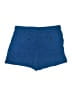 Ann Taylor LOFT 100% Rayon Blue Shorts Size M - photo 2