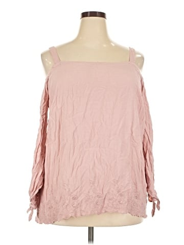 Jessica Simpson 3/4 Sleeve Blouse (view 1)