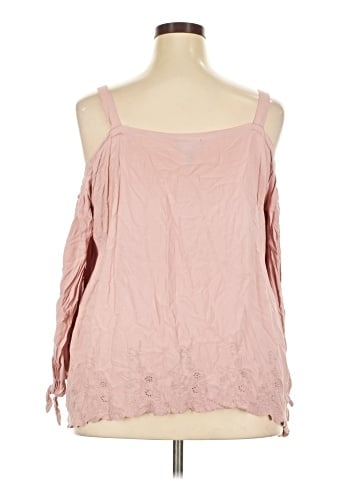 Jessica Simpson 3/4 Sleeve Blouse (view 2)