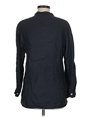 MADE IN ITALY Long Sleeve Button-Down Shirt (view 2)