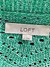 Ann Taylor LOFT 100% Cotton Chevron-herringbone Green Pullover Sweater Size S - photo 7