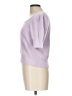 Happily Grey Purple Short Sleeve Turtleneck Size L - photo 5