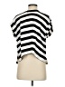 Maeve Stripes Black Short Sleeve Blouse Size XS - photo 2