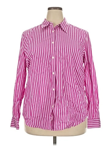 Lauren by Ralph Lauren Long Sleeve Button-Down Shirt (view 1)