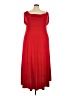 ELOQUII Red Casual Dress Size 22 Plus - photo 1