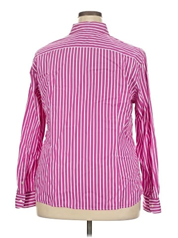 Lauren by Ralph Lauren Long Sleeve Button-Down Shirt (view 2)