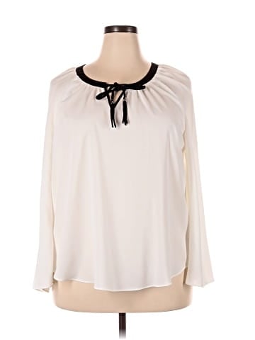 Bisou Bisou Long Sleeve Blouse (view 1)