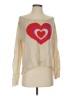 Wooden Ships Hearts Ivory Pullover Sweater Size XS - photo 1