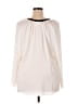 Bisou Bisou 100% Polyester Ivory Long Sleeve Blouse Size XL - photo 2