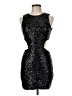 TOBI 100% Polyamide Stars Black Cocktail Dress Size M - photo 1