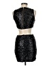 TOBI 100% Polyamide Stars Black Cocktail Dress Size M - photo 2