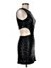 TOBI 100% Polyamide Stars Black Cocktail Dress Size M - photo 4
