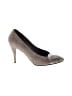 Charles Jourdan 100% Leather Gray Heels Size 6 1/2 - photo 1
