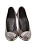 Charles Jourdan 100% Leather Gray Heels Size 6 1/2 - photo 2