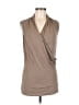 CAbi Brown Sleeveless Blouse Size L - photo 1