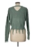 Full Circle Trends With Love 100% Acrylic Green Pullover Sweater Size L - photo 2