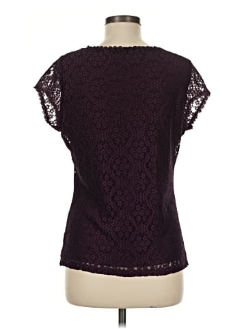 Karl Lagerfeld Paris Short Sleeve Top (view 2)