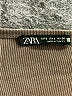 Zara Brown Short Sleeve Top Size S - photo 7