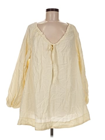 Topshop 3/4 Sleeve Blouse (view 1)