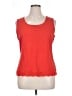 Coldwater Creek Orange Sleeveless Top Size XL - photo 1