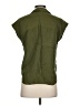 Madewell Green Sleeveless Button-Down Shirt Size XS - photo 2