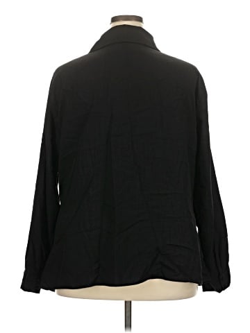 ELOQUII Long Sleeve Blouse (view 2)