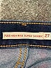 Levi's Solid Blue Jeans Size 27 waist - photo 7