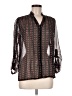 Fervour Black 3/4 Sleeve Blouse Size M - photo 1