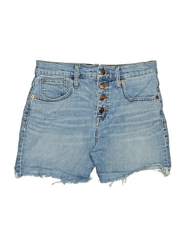 Madewell High-Rise Denim Shorts: Button-Front Edition (view 1)