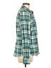 Marmot 100% Polyester Plaid Teal Long Sleeve Blouse Size M - photo 4