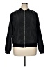 Shein Solid Black Track Jacket Size 14 - photo 1