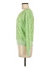 Energie Animal Print Green Pullover Sweater Size M - photo 5