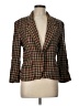 Liz Claiborne Plaid Brown Blazer Size 10 - photo 1