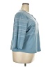 Covington 100% Cotton Blue Cardigan Size 24 - 26 Plus - photo 4