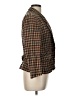 Liz Claiborne Plaid Brown Blazer Size 10 - photo 4