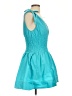 Amanda Uprichard 100% Polyester Teal Cocktail Dress Size L - photo 4