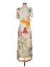 Karin Stevens Floral Ivory Cocktail Dress Size S (estimated) - photo 1