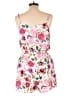As U Wish Floral Pink Romper Size L - photo 2