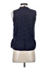 Greylin 100% Cotton Blue Sleeveless Blouse Size S - photo 2