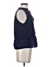 Greylin 100% Cotton Blue Sleeveless Blouse Size S - photo 4