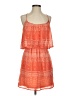 Bebe 100% Polyester Orange Casual Dress Size S - photo 1