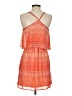 Bebe 100% Polyester Orange Casual Dress Size S - photo 2